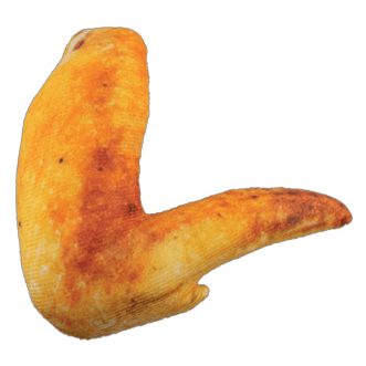 Peluche alita de pollo